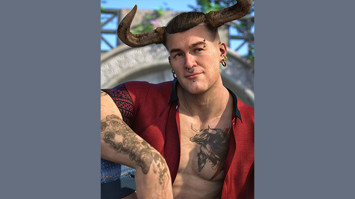 Daz3DPoser_男性角色228