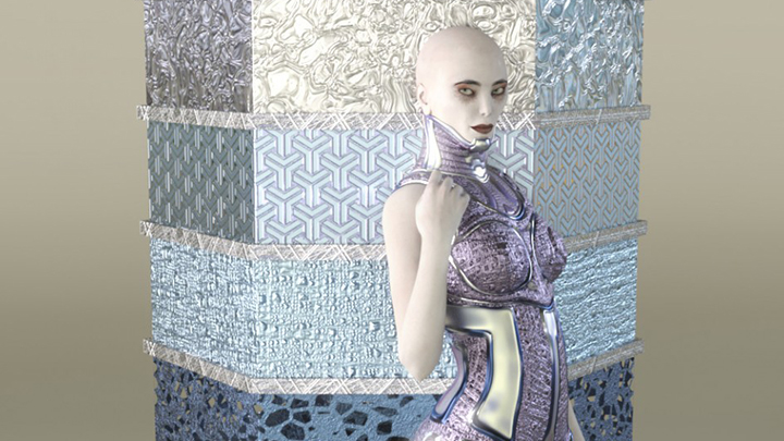 Daz3DPoser_科幻装女性001