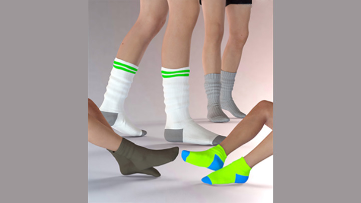 Daz3DPoser_脚部特写056