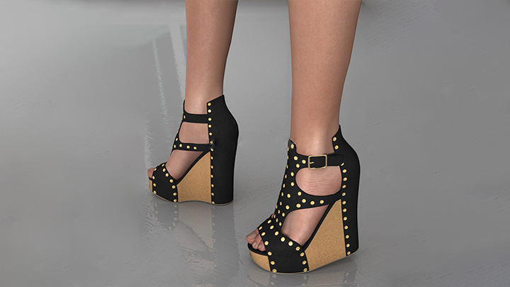 Daz3DPoser_脚部特写060