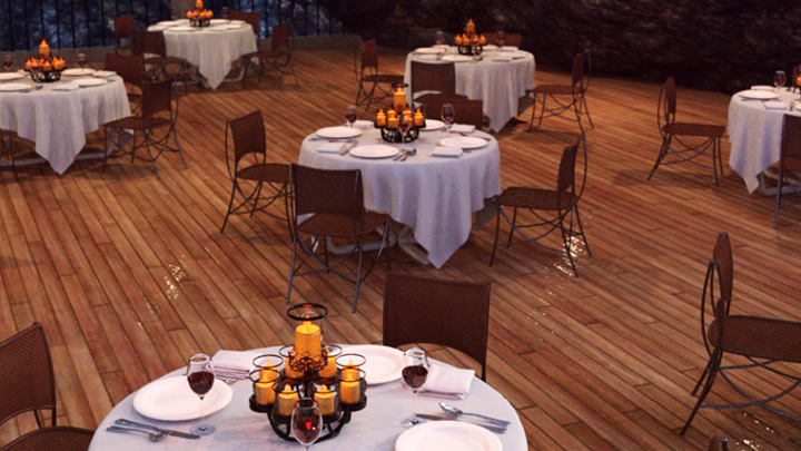 Daz3DPoser_餐厅001