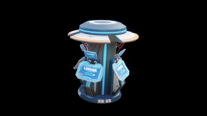 UE项目资源_模型资源_卡通_自助服务机001