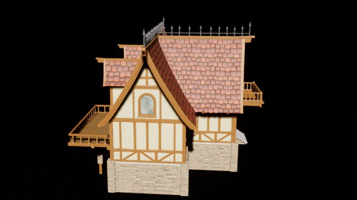 UE项目资源_模型资源_卡通房子008