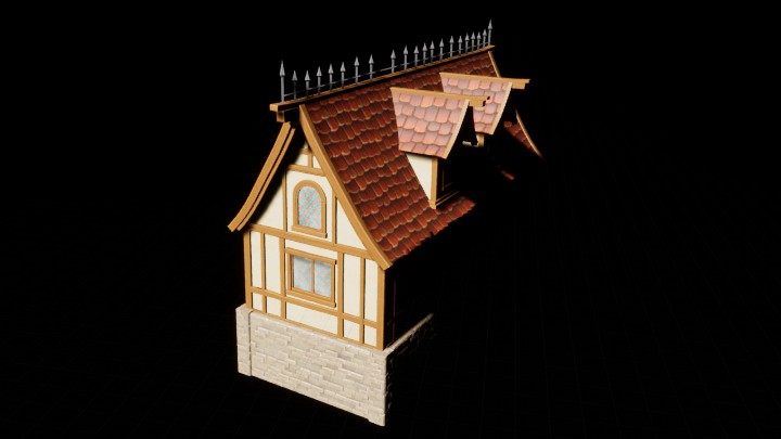 UE项目资源_模型资源_卡通房子022