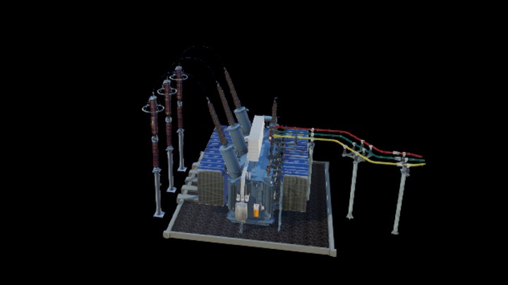 UE项目资源_模型资源_变压器018