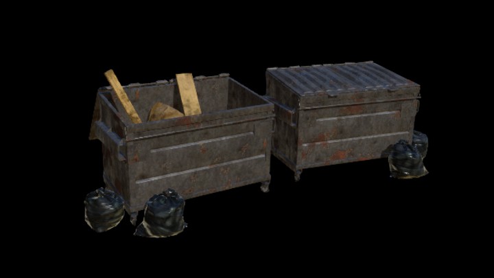 UE项目资源_模型资源_垃圾箱054