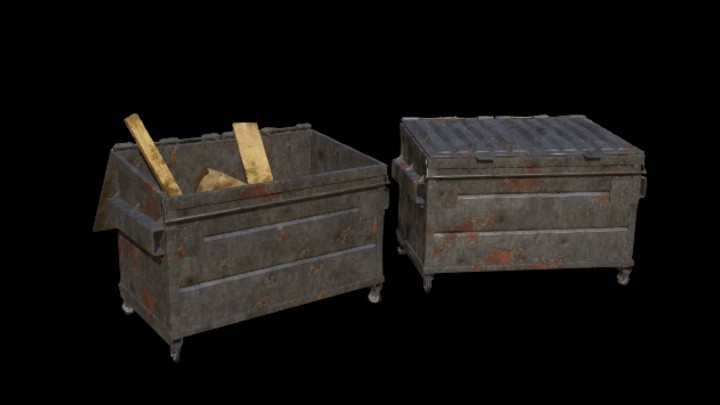 UE项目资源_模型资源_垃圾箱057