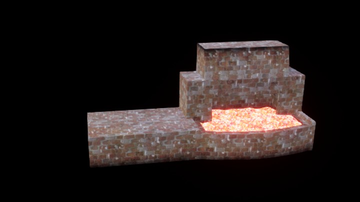 UE项目资源_模型资源_壁炉055