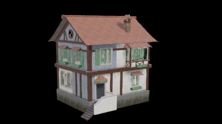 UE项目资源_模型资源_建筑3300