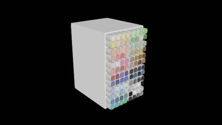 UE项目资源_模型资源_彩笔001