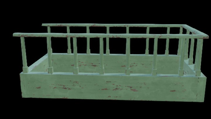 UE项目资源_模型资源_扶栏002