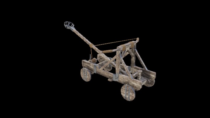 UE项目资源_模型资源_投石车001