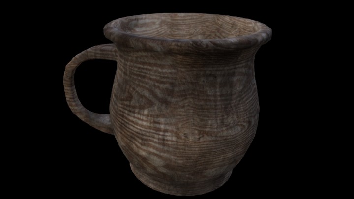 UE项目资源_模型资源_木杯009