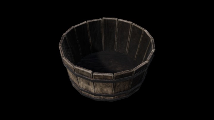 UE项目资源_模型资源_木桶451