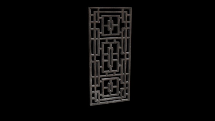 UE项目资源_模型资源_木窗060