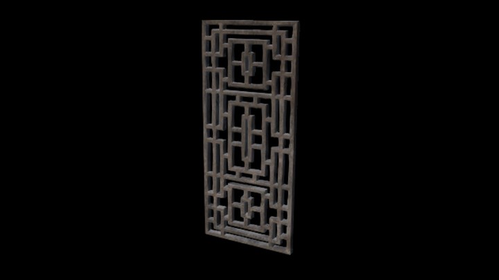 UE项目资源_模型资源_木窗061