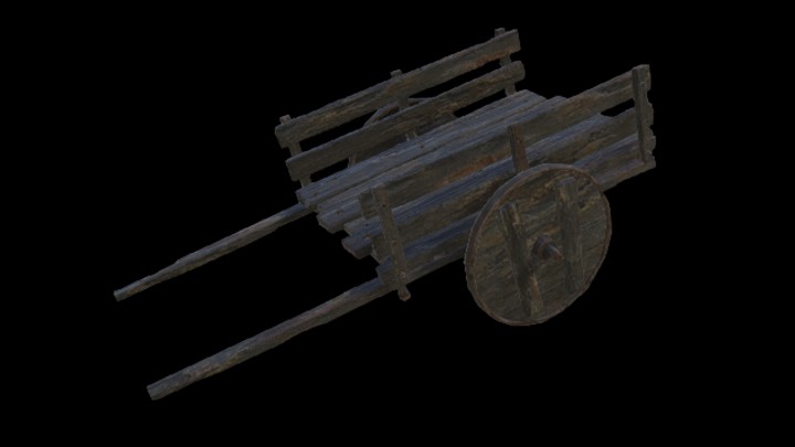 UE项目资源_模型资源_板车017