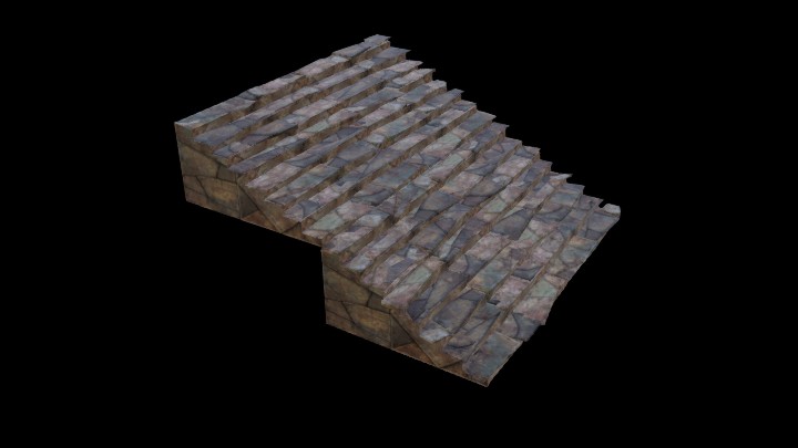 UE项目资源_模型资源_楼梯434