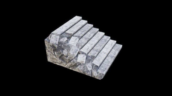 UE项目资源_模型资源_楼梯436