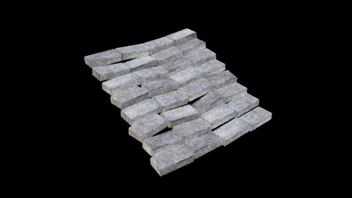 UE项目资源_模型资源_楼梯438