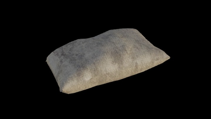 UE项目资源_模型资源_沙袋098