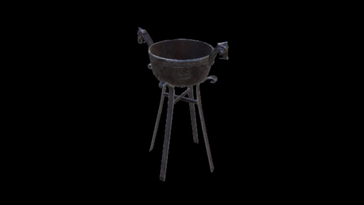 UE项目资源_模型资源_火盆045