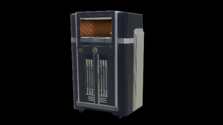 UE项目资源_模型资源_点唱机006