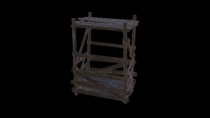 UE项目资源_模型资源_物品架002