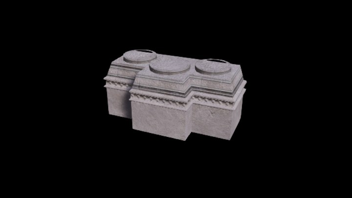 UE项目资源_模型资源_石柱260