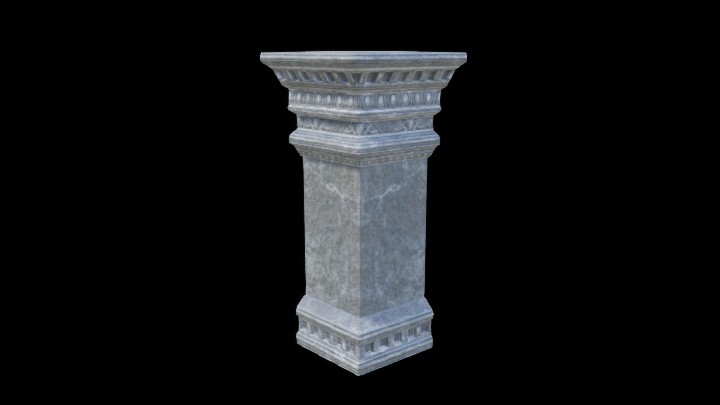 UE项目资源_模型资源_石柱264