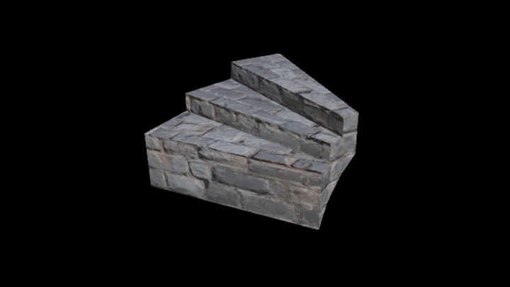 UE项目资源_模型资源_石梯058