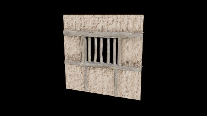 UE项目资源_模型资源_窗户墙001