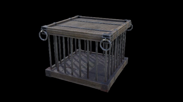 UE项目资源_模型资源_笼子020