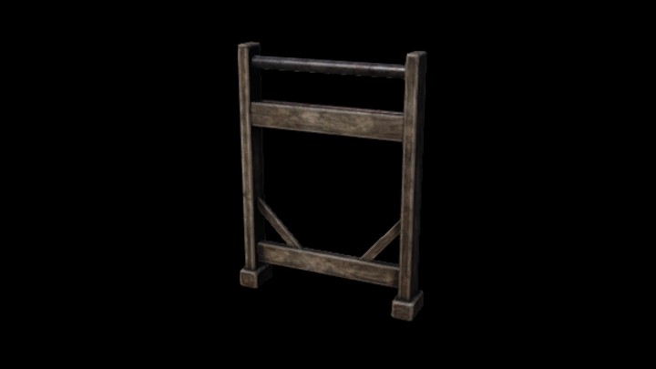 UE项目资源_模型资源_置物架122