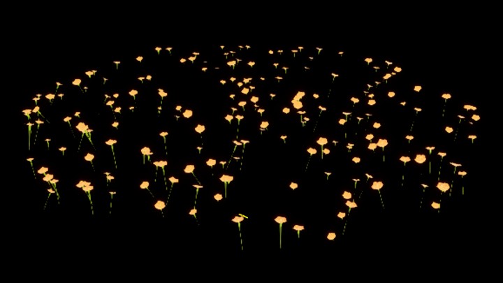 UE项目资源_模型资源_花丛021