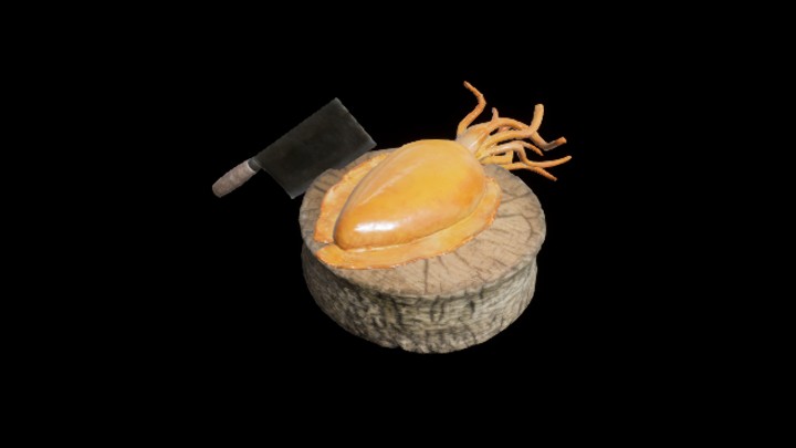 UE项目资源_模型资源_菜板038