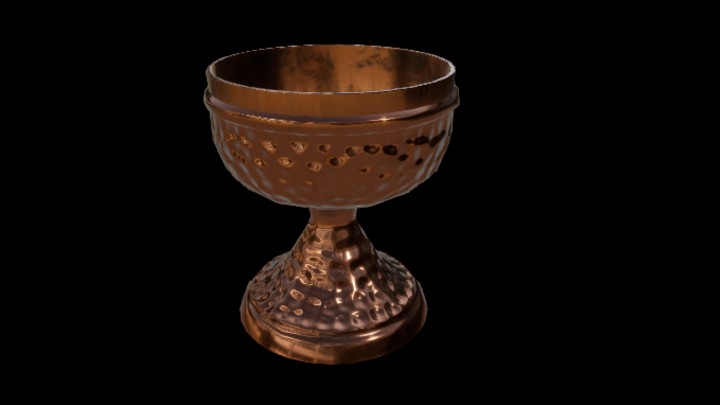 UE项目资源_模型资源_铜高脚杯001