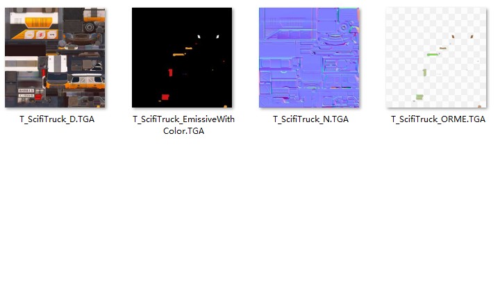 次世代_卡通_卡车001